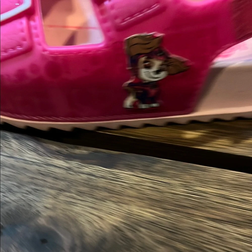 PAW Patrol Pink Sandals Size 8 Preloved
